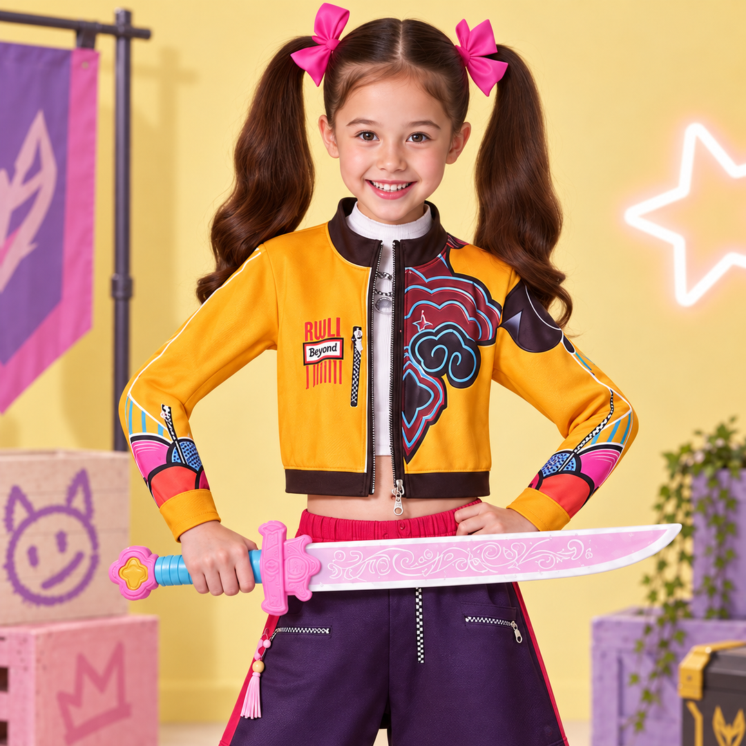 K Pop Superstar Girl Halloween Costume