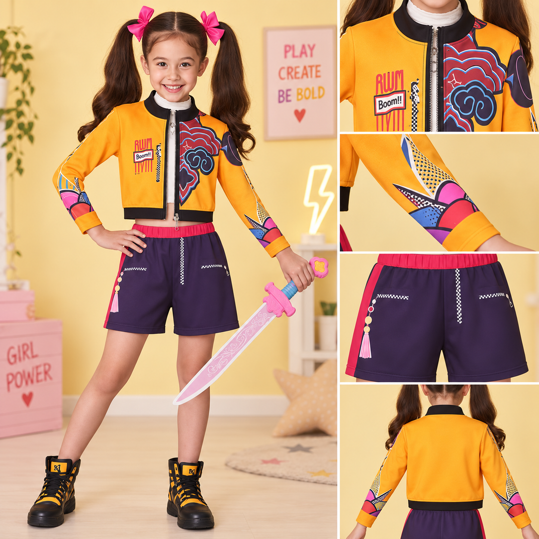 K Pop Superstar Girl Halloween Costume