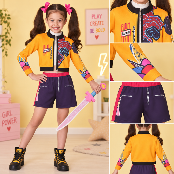 K Pop Superstar Girl Halloween Costume