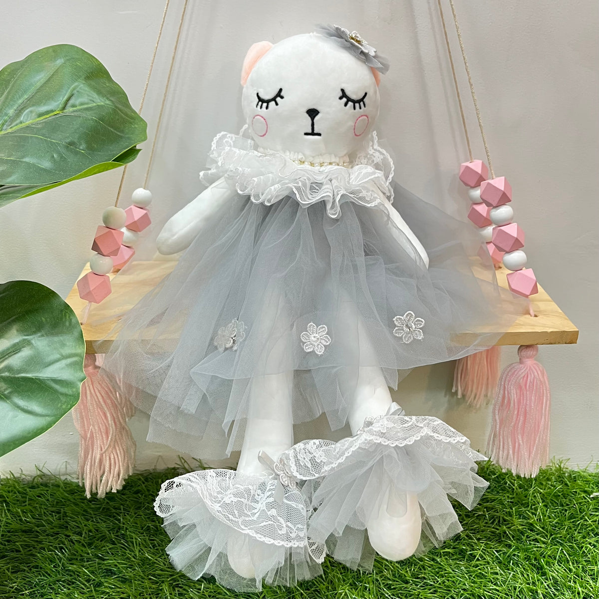 Kitty Cat Doll - Moon Grey Ballerina