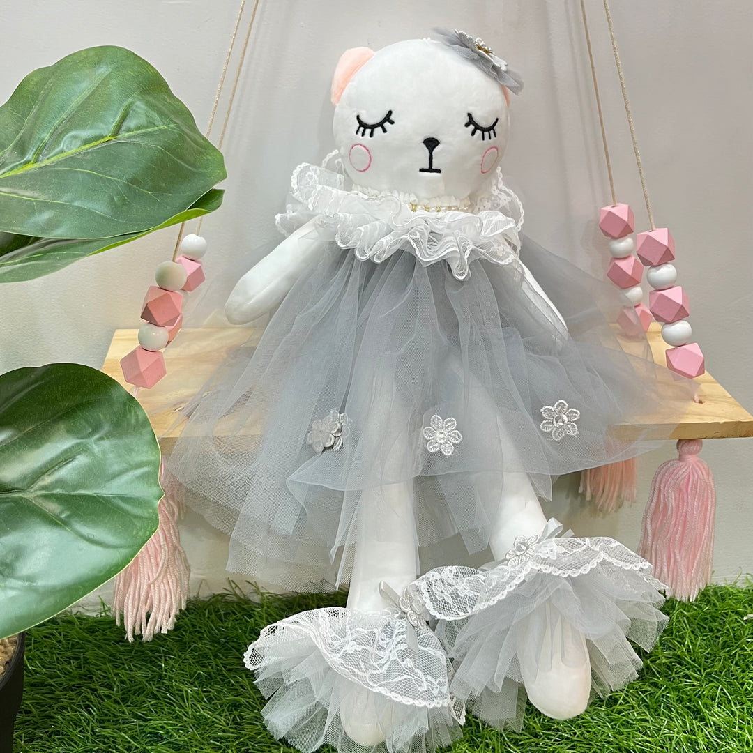 Kitty Cat Doll - Moon Grey Ballerina
