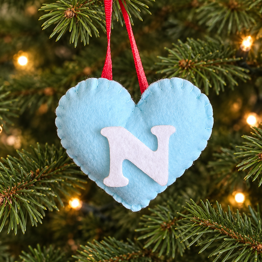 Little Heart Felt Ornament
