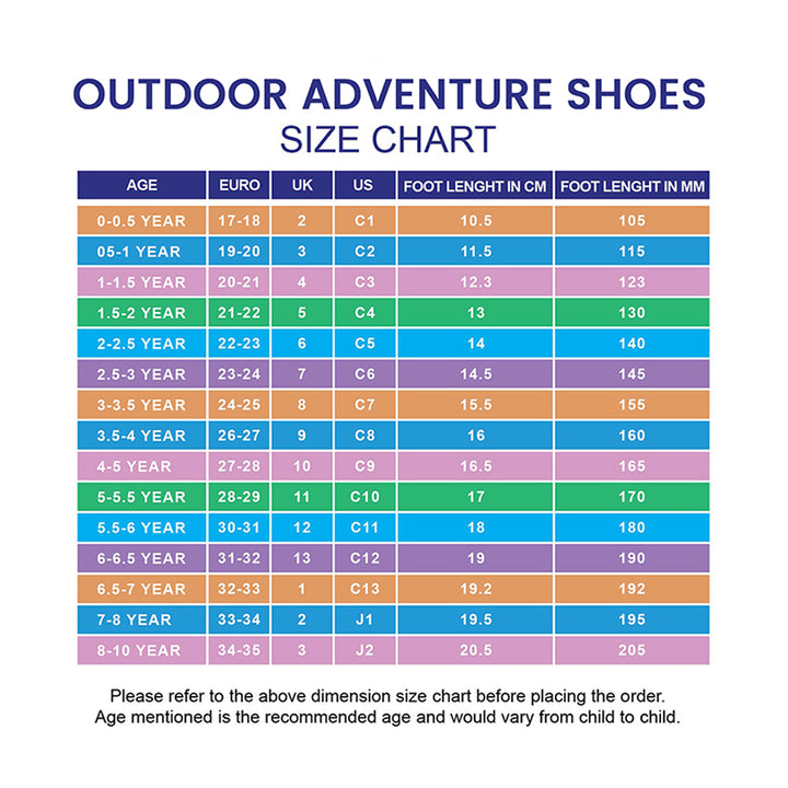 Little Surprise Box Blue & Green Anti Skid Land and Water Outdoor adventure Shoes for Kids