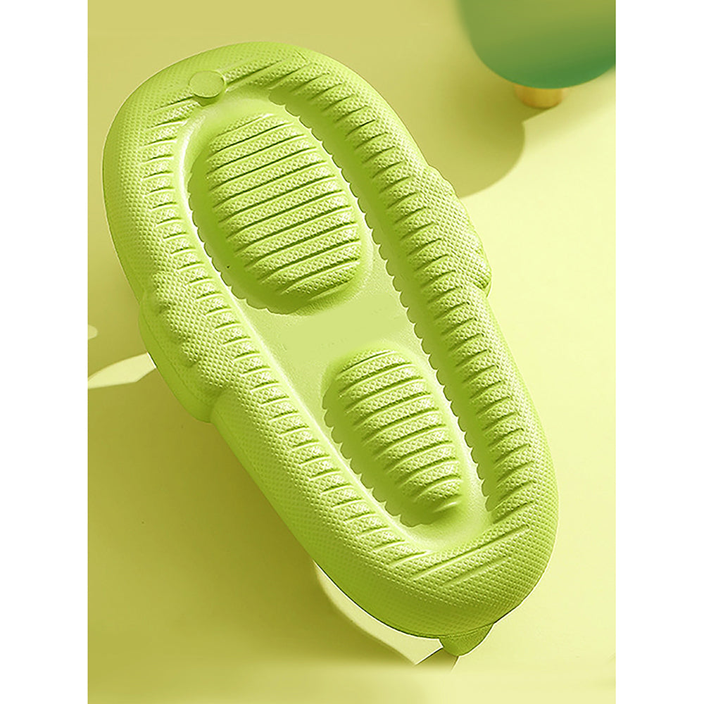 Little Surpise Box Fluoroscent 3d Long Neck Dino Slip on Clogs, Summer/Monsoon all season Footwear for Toddlers & Kids