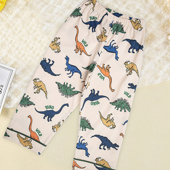 Little Surprise Box all Over Dino print soft Cotton Kids Nightsuit