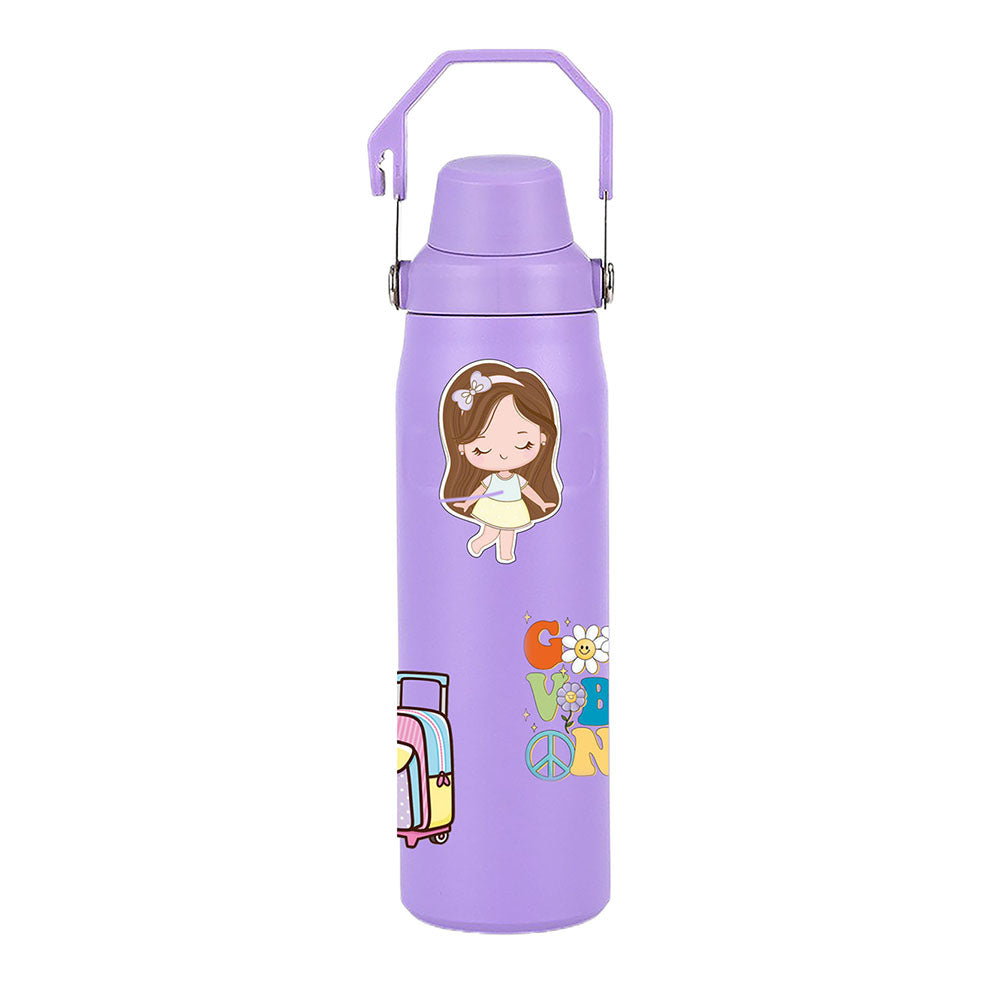 Little Surprise Box DIY Long Bottle for Sister, Rakhi Gift Edition, Purple, 700ml