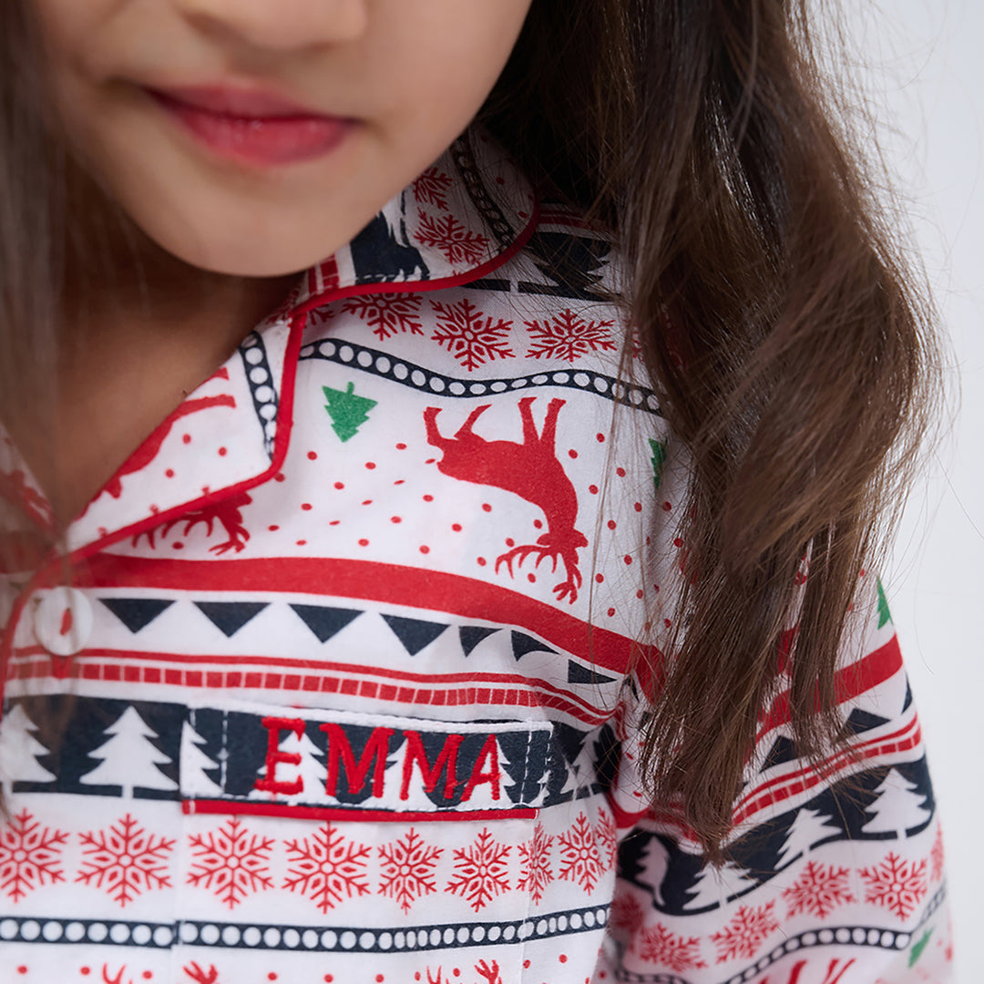 Nordic Nights Pajama Set For Kids