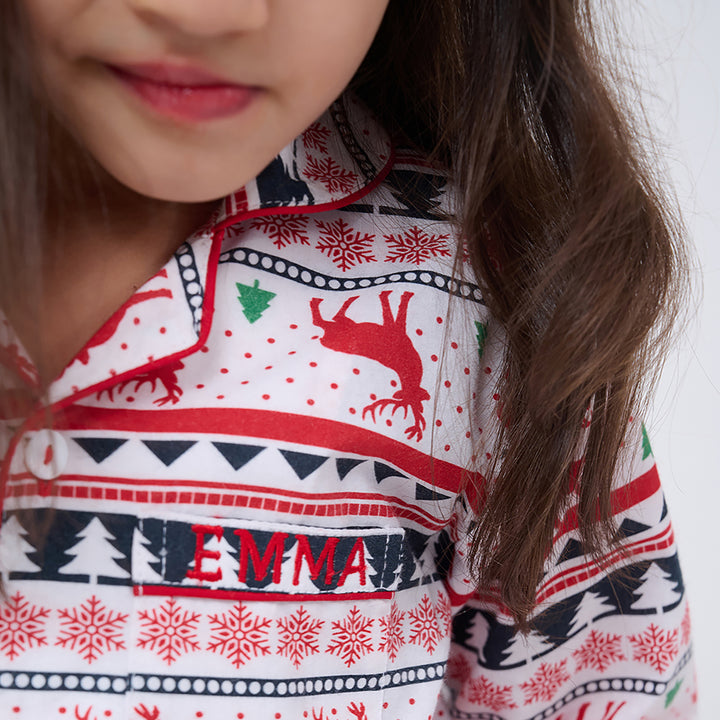 Nordic Nights Pajama Set For Kids