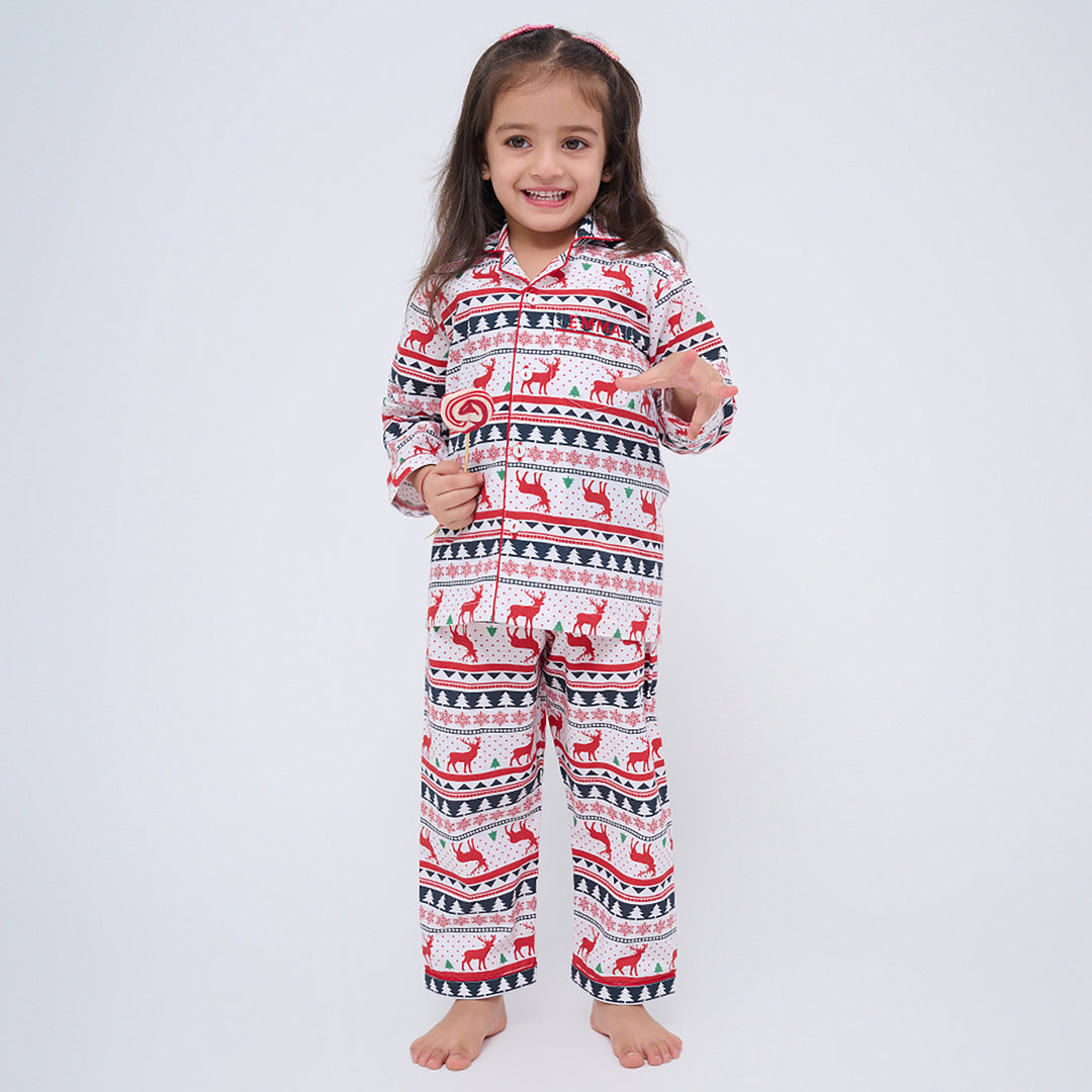 Nordic Nights Pajama Set For Kids