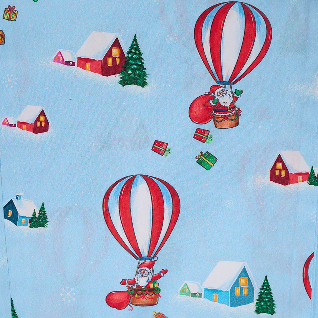 Men Santa’s Balloon Ride Pajama Set
