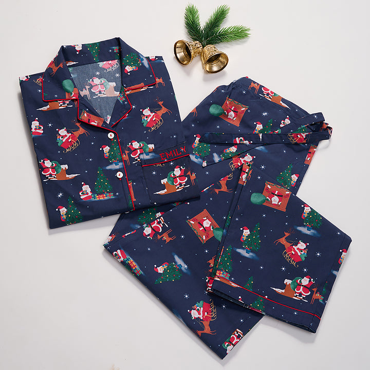 Men Santa’s Stopover Pajama Set