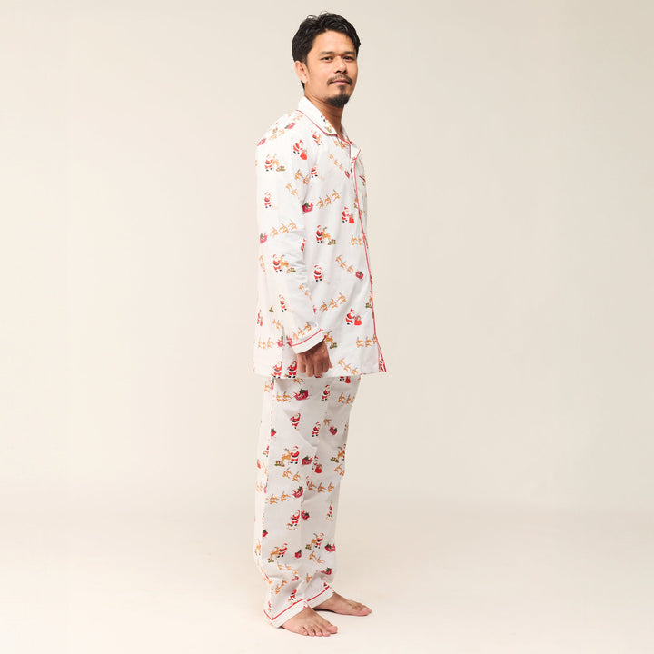 Men Candy Cane Pajama Set