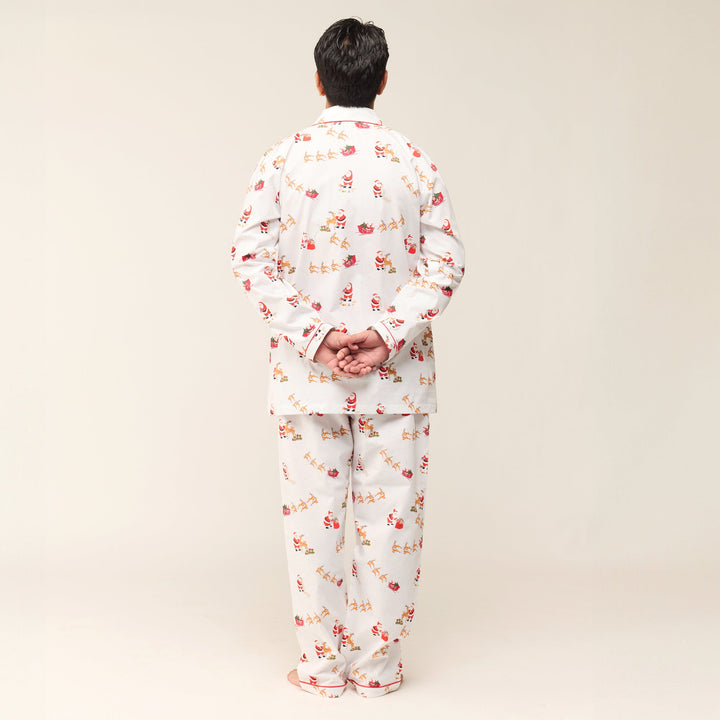 Men Candy Cane Pajama Set