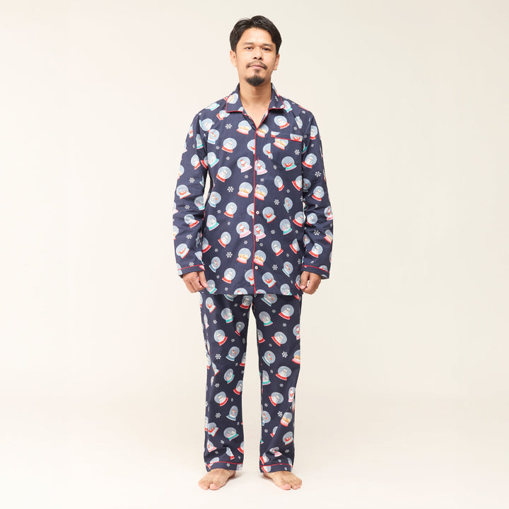 Men Letter To Santa Pajama Set