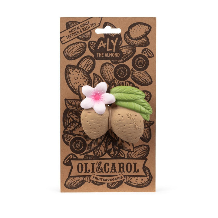 Aly The Almond Natural Rubber Teether