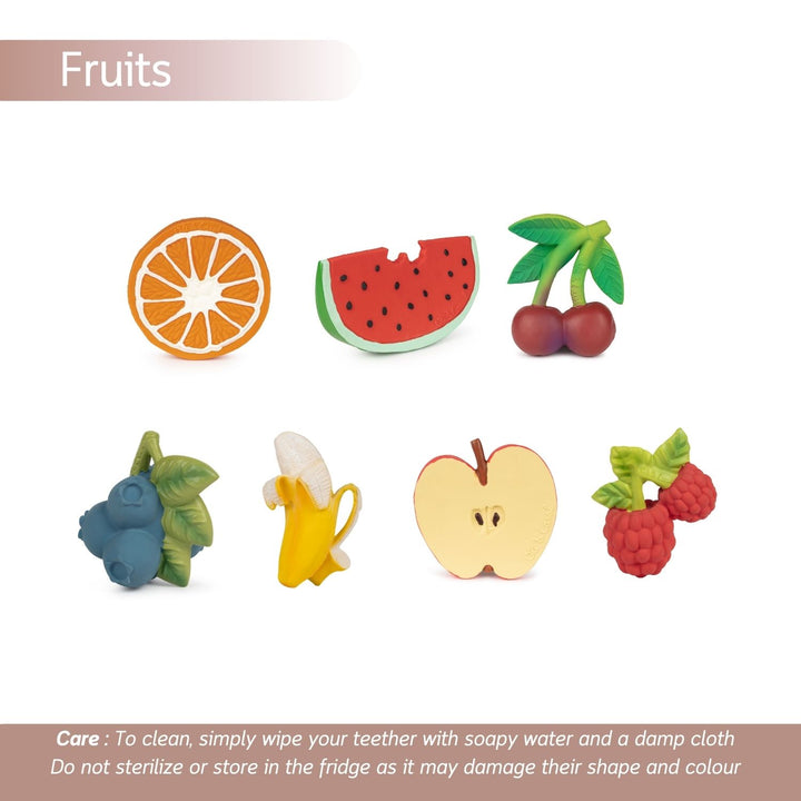 Mery The Cherry Natural Rubber Teether