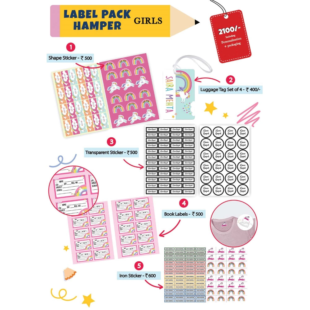 Label Pack Hamper - Girls
