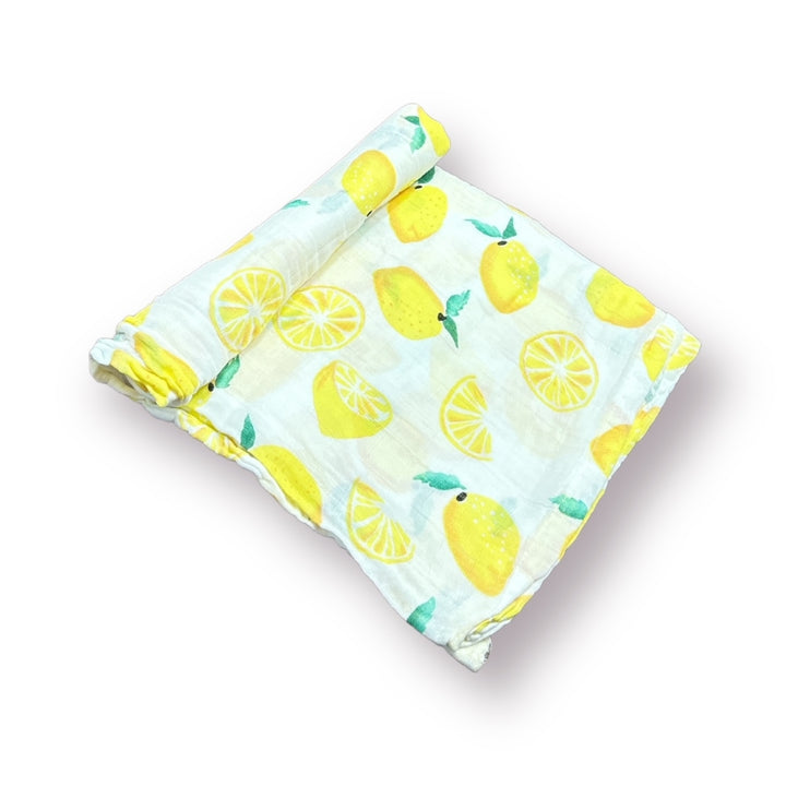 Lemon Drive Muslin Swaddles - Set of 2