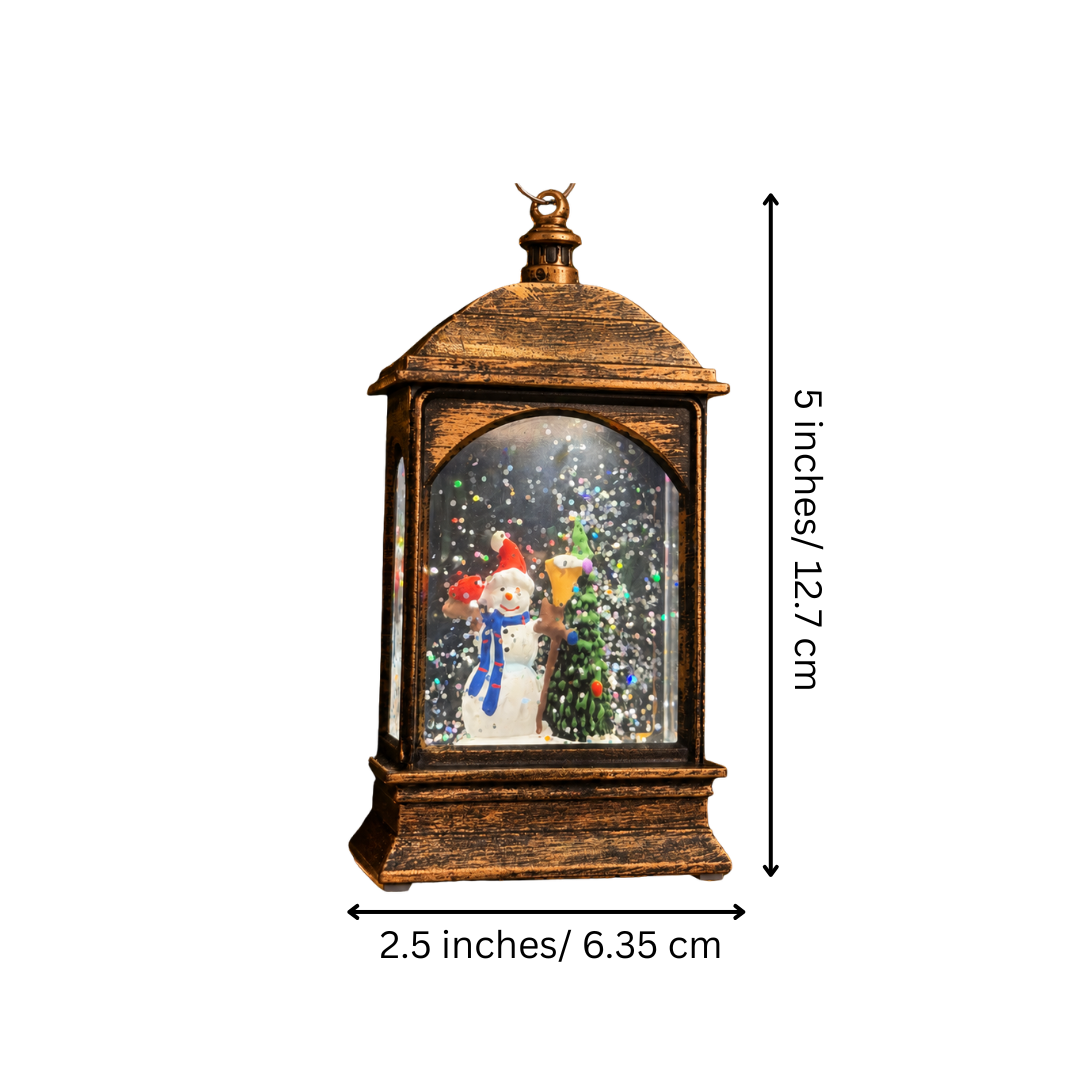 Light Up Snowman Lantern Hanging