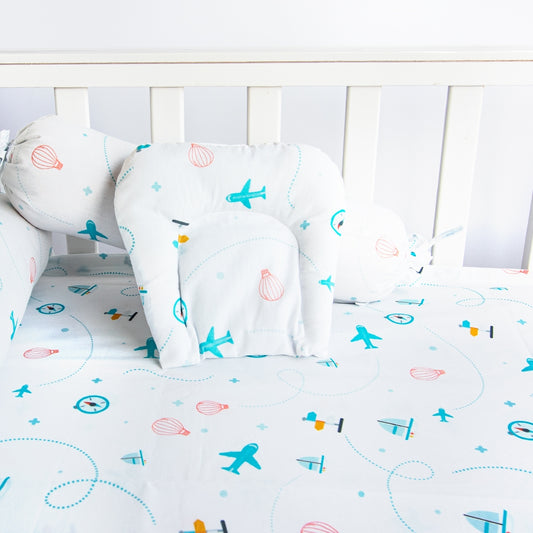 Lil Travellers - Cot Bedsheet Set