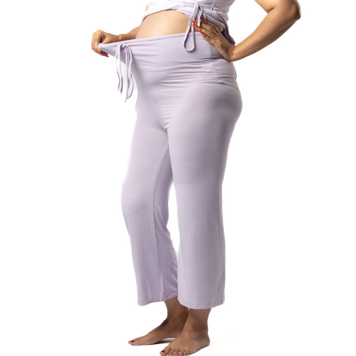 Lilac Maternity Wrap Co-Ord Set
