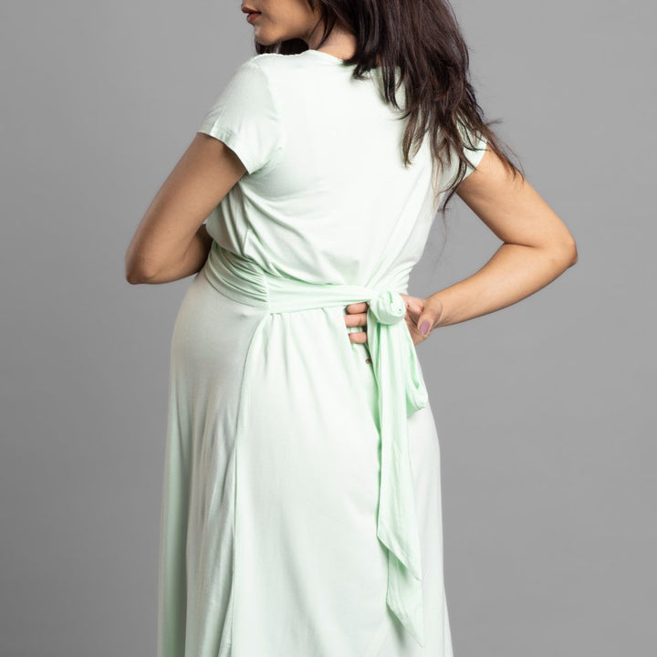 Lime Maternity Everyday Dress