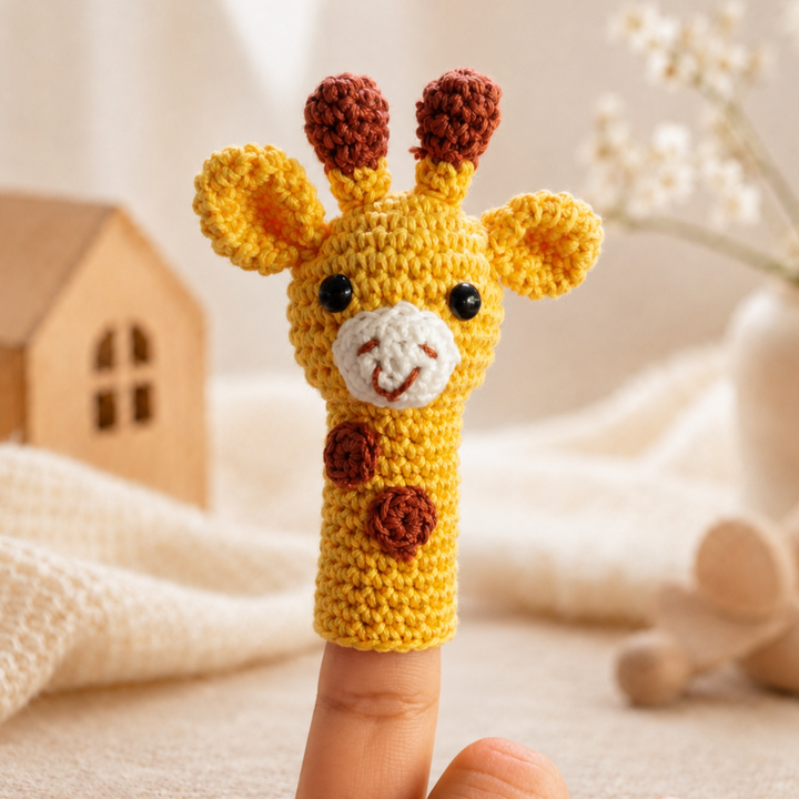 Babble Wrap My First Animal Finger Puppets – Set of 5