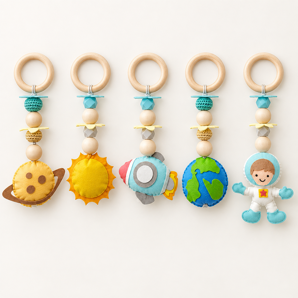 Little Galaxy – Wooden Baby Play Gym 🪐