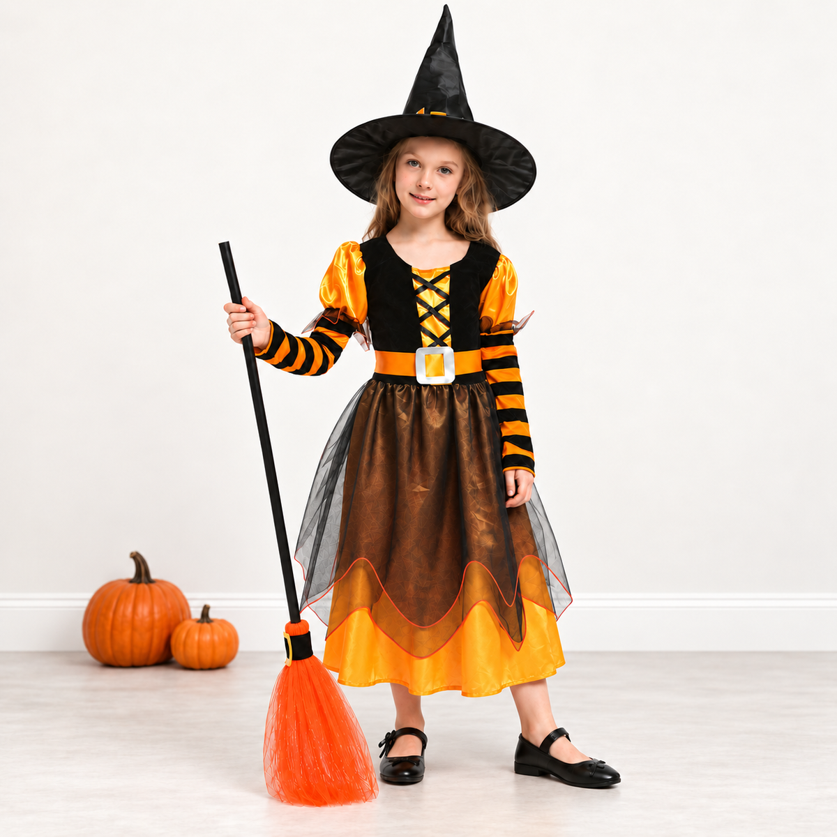 Little Pumpkin Witch Costume