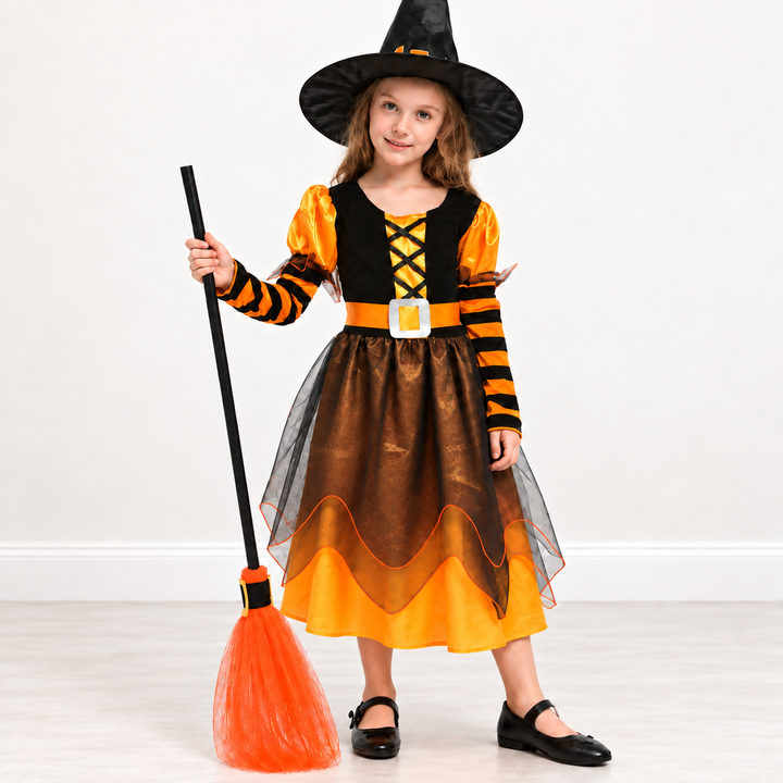 Little Pumpkin Witch Costume