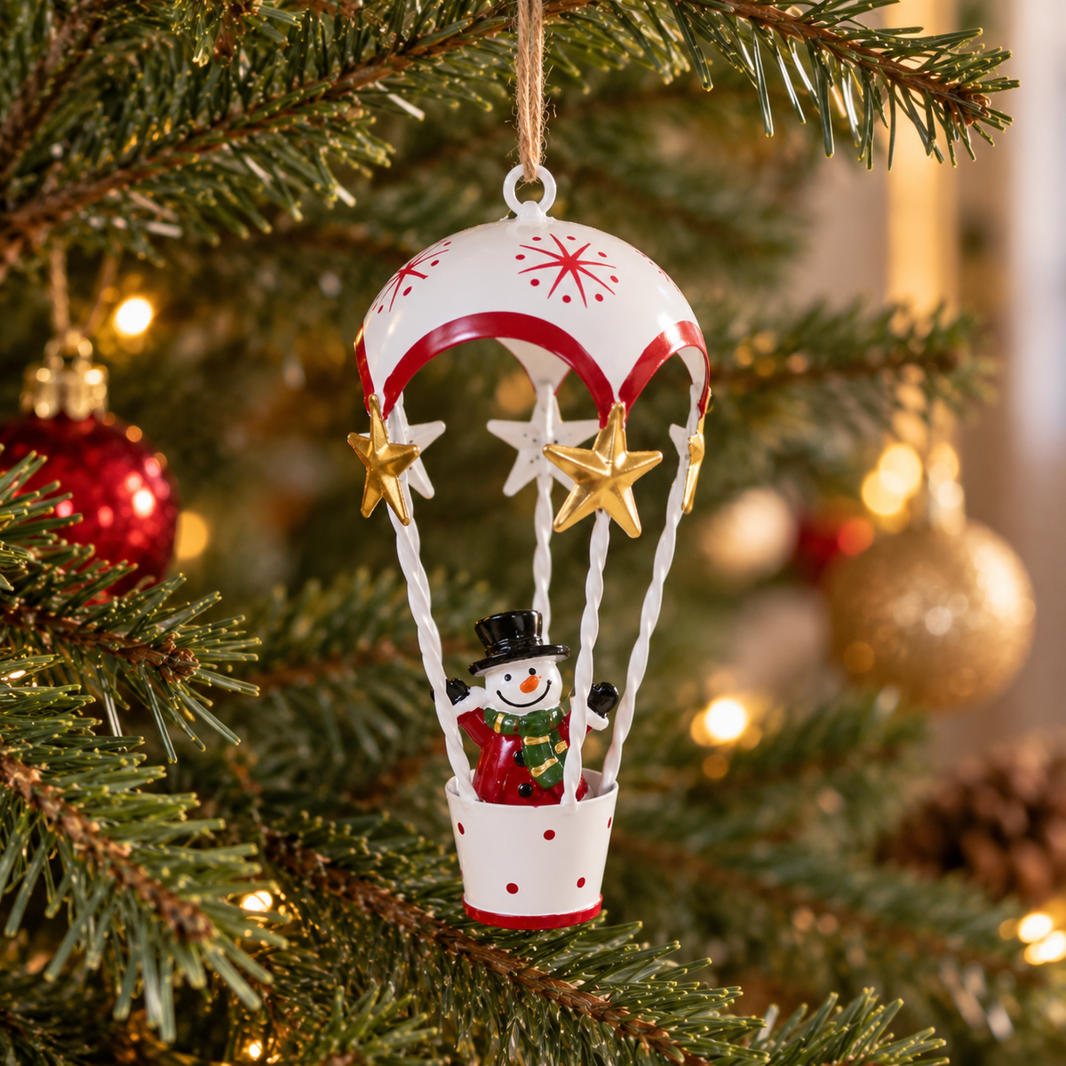 Little Sky Dreamers Christmas Balloon Ornaments - Set of 3