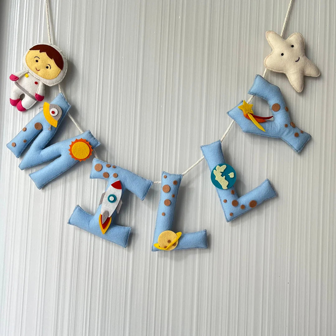 Little Voyager Cot Mobile & Bunting Combo