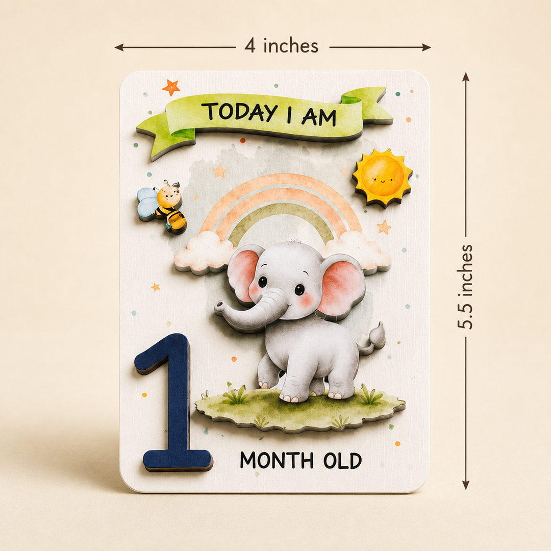 Little Wonders 3D Milestone Cards