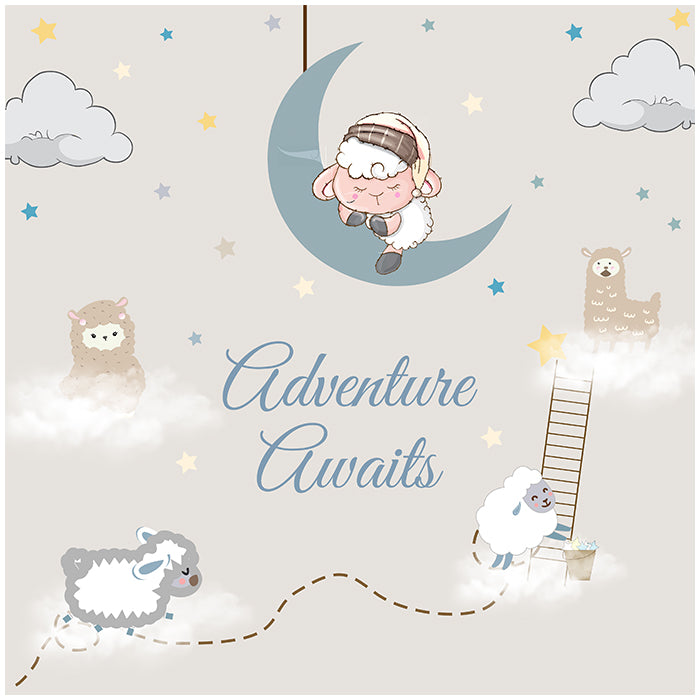 Llama Wall Decals for Kids Room