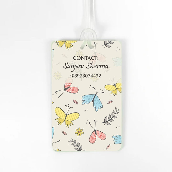 Luggage Tag - Butterfly