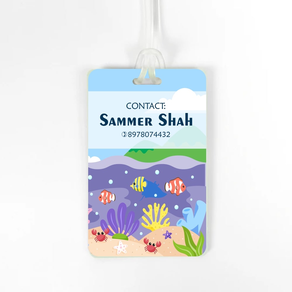 Luggage Tag - Under Water