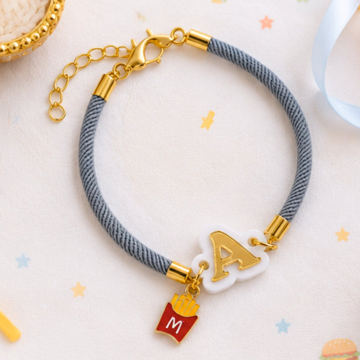 Babble Wrap M-Fries Initial Rakhi