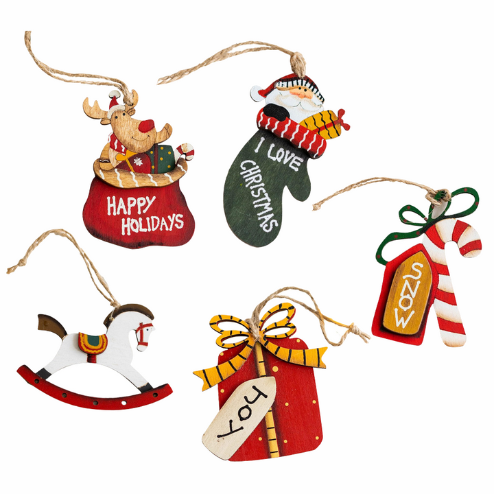 Colourful Wonders of Christmas- Set of 5