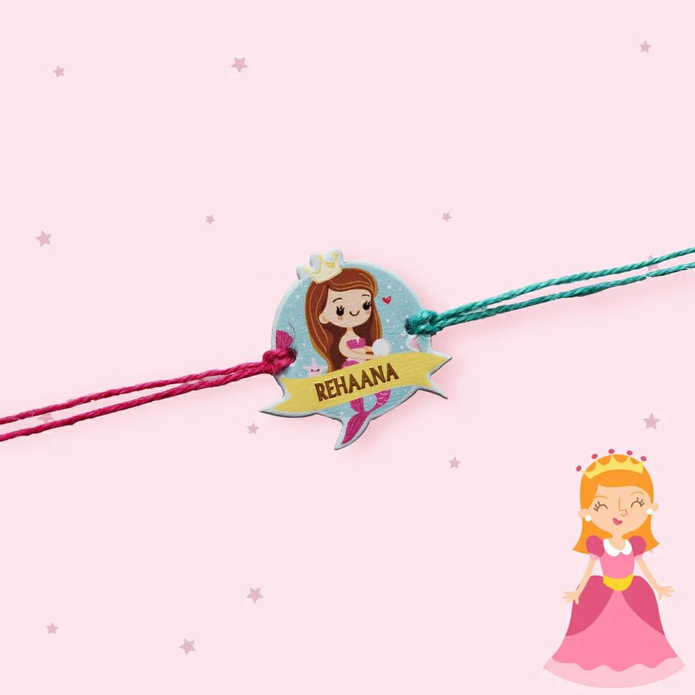 Babble Wrap Mermaid Craft Rakhi