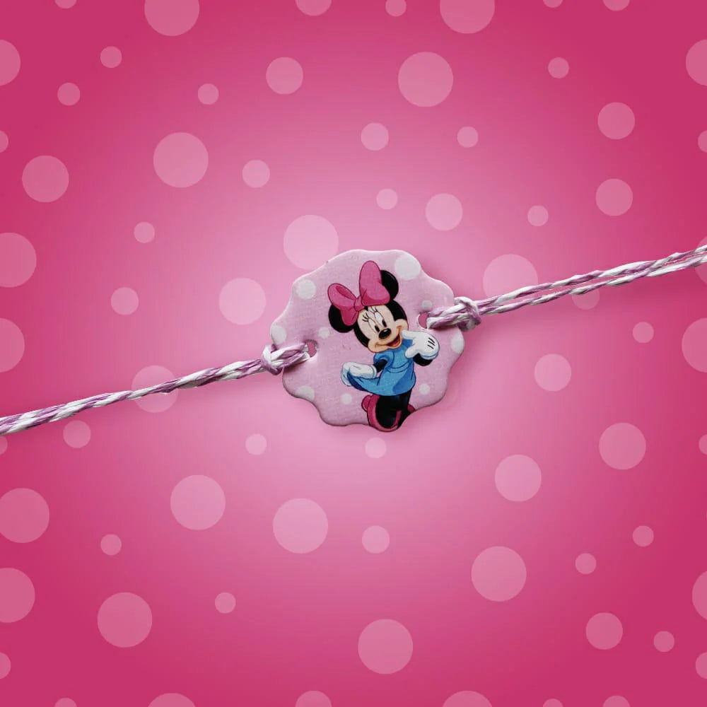 Babble Wrap Minnie Mouse Craft Rakhi
