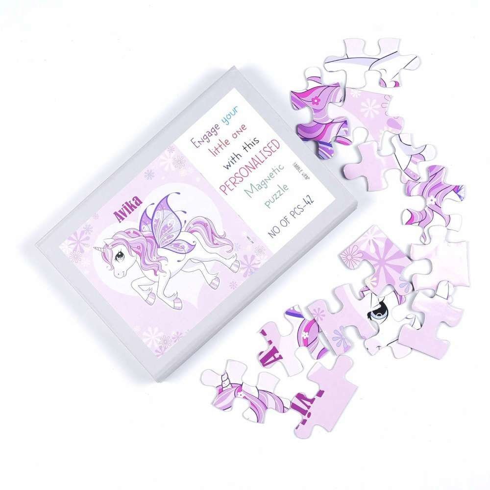 Magnetic Puzzles - Flying Unicorn