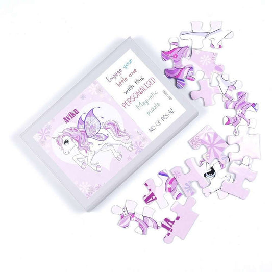 Magnetic Puzzles - Flying Unicorn