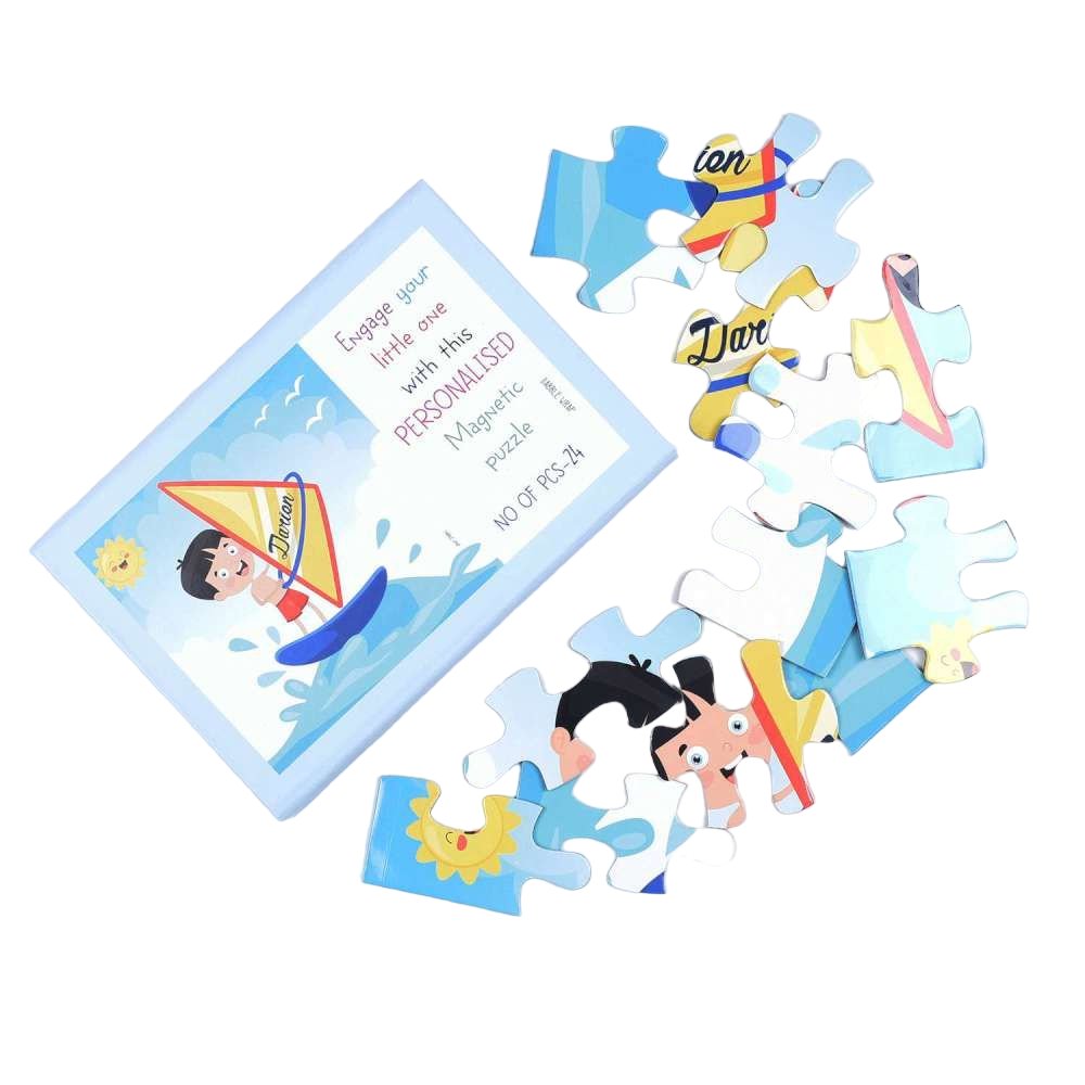 Magnetic Puzzles - Surf board