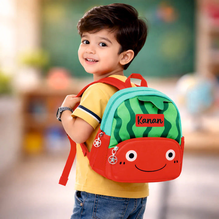 Mello Watermelon Nursery School and Travel Backpack for Boys & Girls