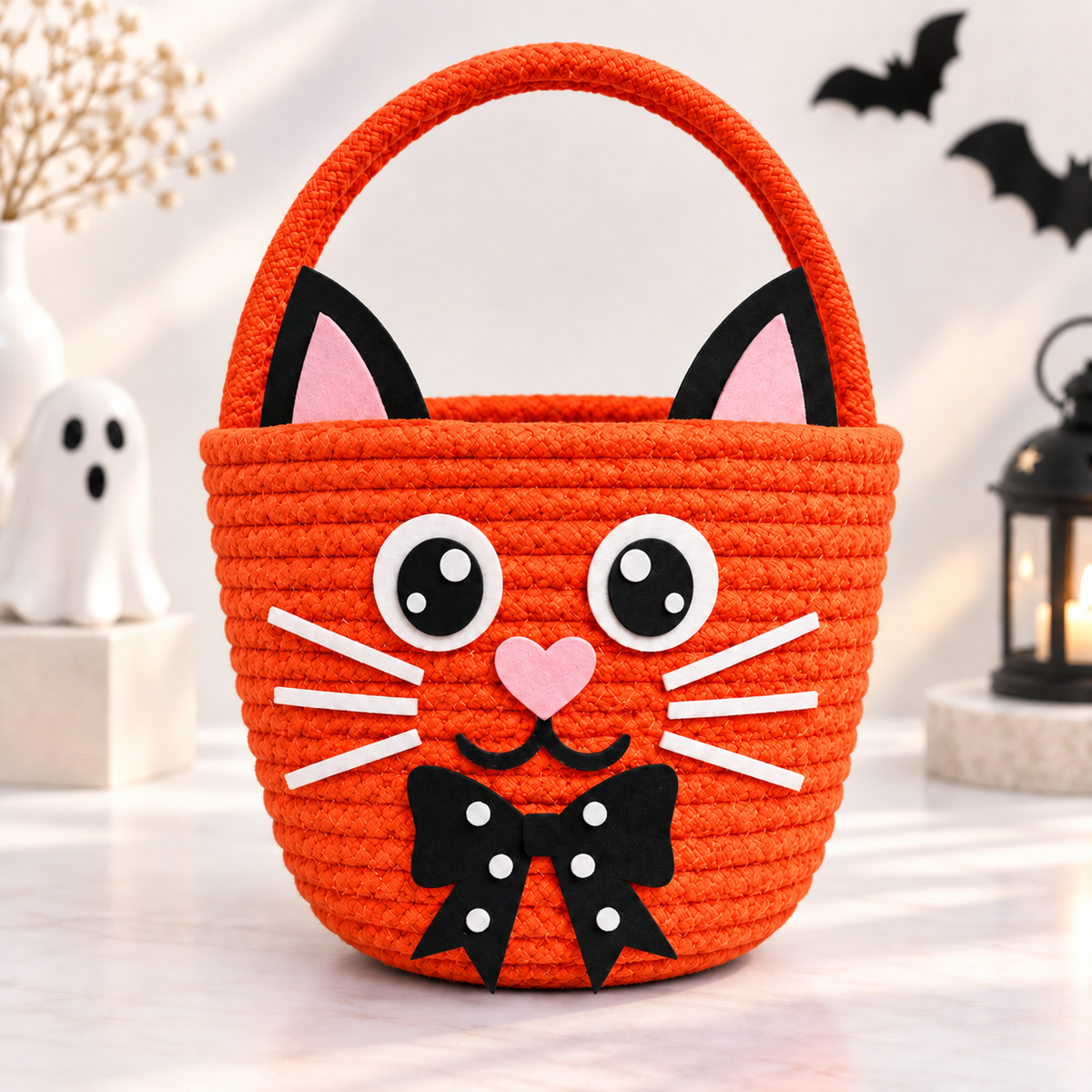 Meow Magic Halloween Basket