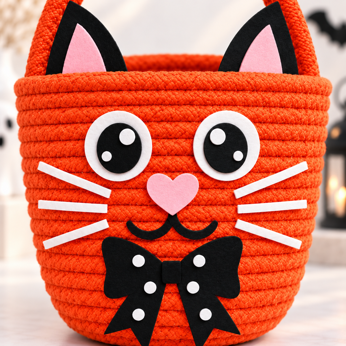 Meow Magic Halloween Basket