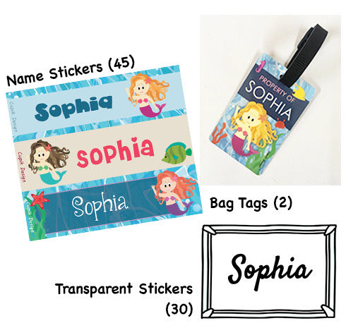 Mermaid Back to school Hamper - Mini