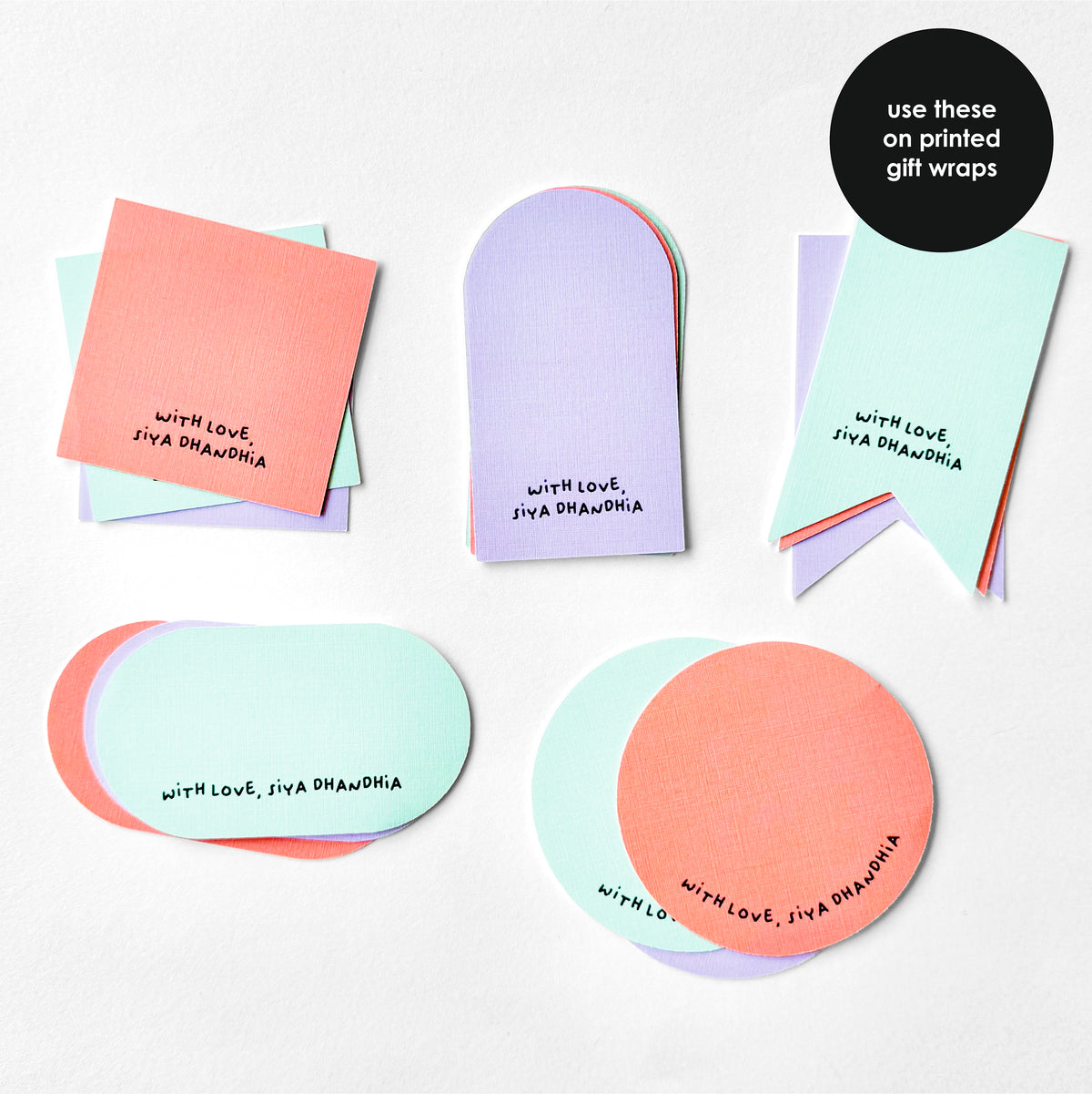 Stick On Tags | Mermaids