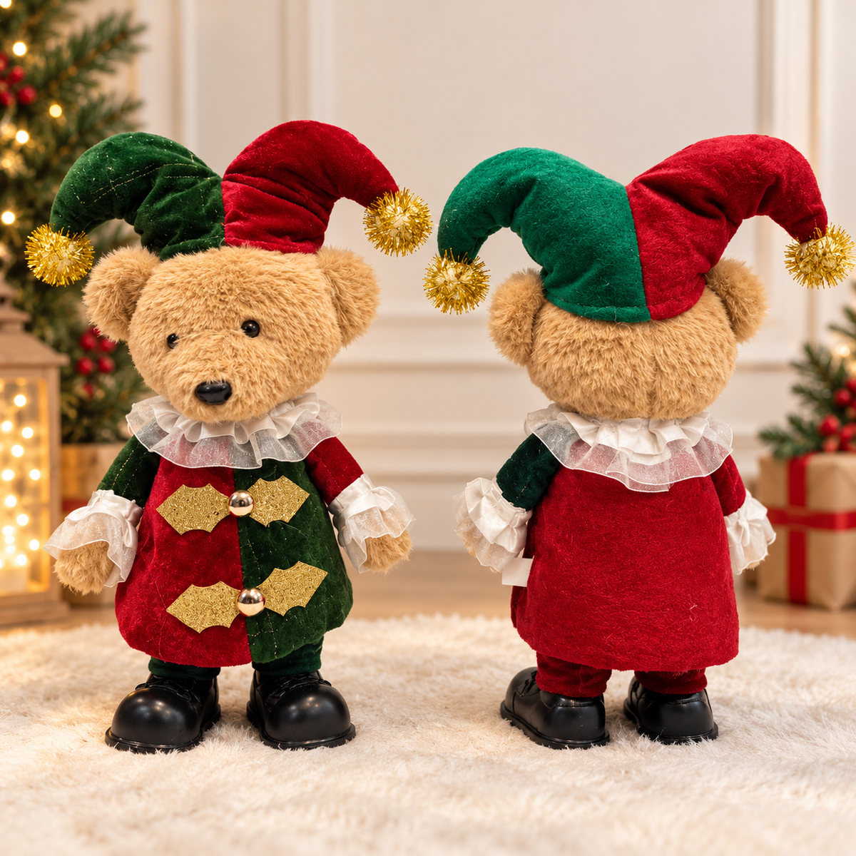 Merry Moves Dancing Teddy Bear - Set Of 2