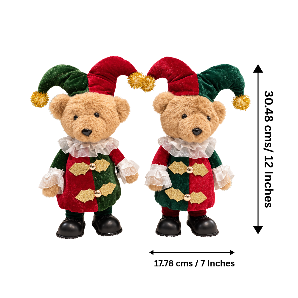Merry Moves Dancing Teddy Bear - Set Of 2